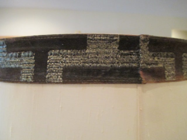 Stiffel Antique Brass Wood Handled Urn Table Lamp - 7