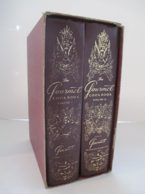 1950's "The gourmet Cookbook" 2 Volume Set in Cardboard Sleeve (1 of 14)