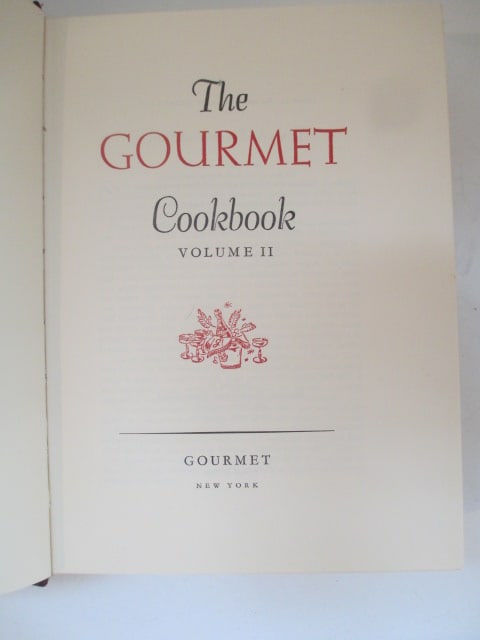 1950's "The gourmet Cookbook" 2 Volume Set in Cardboard Sleeve - 9