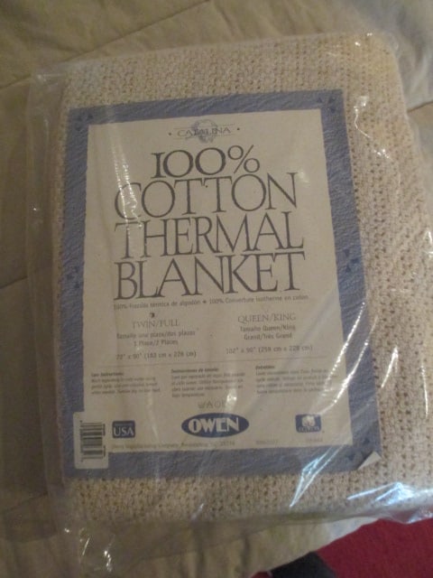 Ralph Lauren Twin Size Comforter, Sheet Set, New Thermal Cotton Twin/Full Blanket, - 6