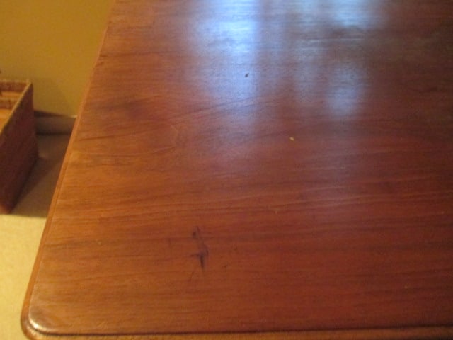 Antique Mahogany Standard Furniture Co. Kitchen Table with Drawers - 11