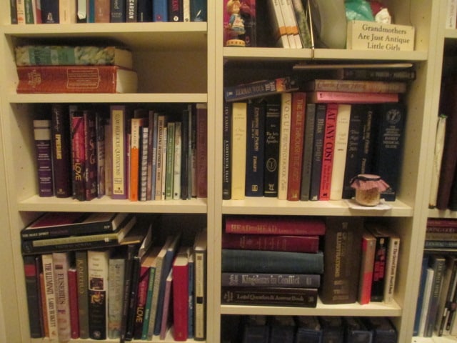 Closet Contents-LARGE Collection of Theology/Inspirational Devotional Books and Study Guides, - 10