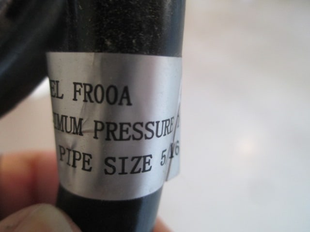 ED Model FR00A Liquid Propane Regulator Hose - 4