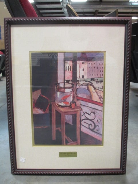 Henri Matisse F/M Print 'Goldfish': 20 x 25