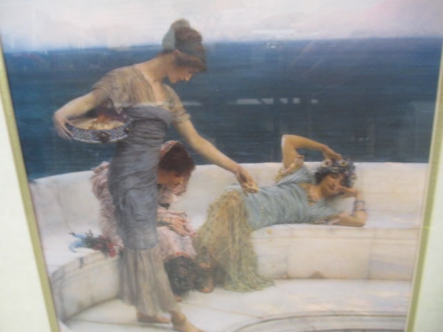 Sir Lawrence Alma-Tadema 'Silver Favourites' F/M Print - 3