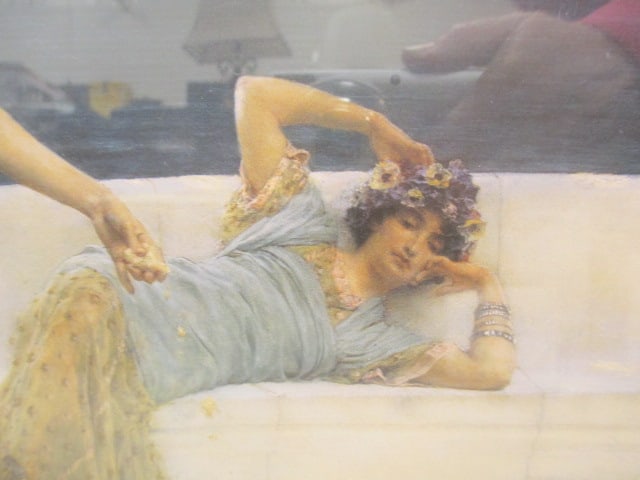 Sir Lawrence Alma-Tadema 'Silver Favourites' F/M Print - 4