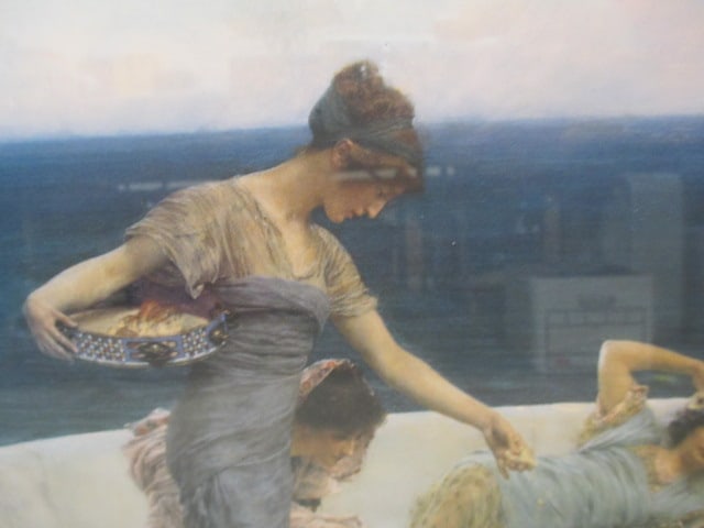 Sir Lawrence Alma-Tadema 'Silver Favourites' F/M Print - 5