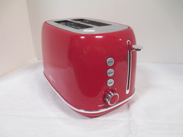 Keenstone Red 2 Slice Toaster: .
