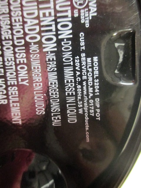 Rival Crock Pot & Little Dipper Crock Pot - 4