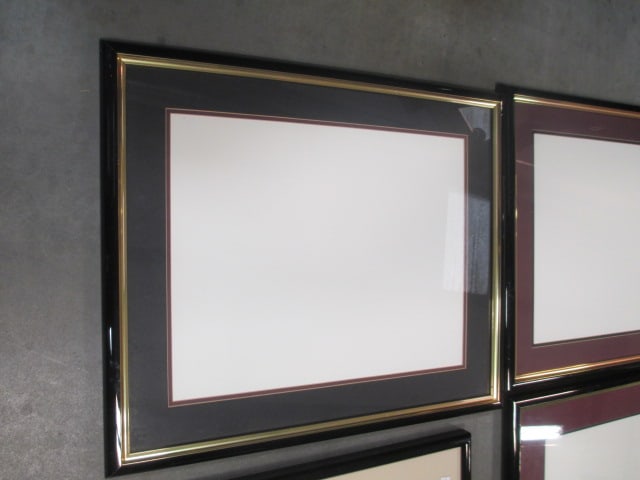Picture Frames w/Matting (Lot of 4) - 4