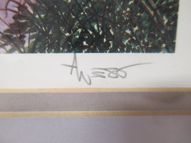 A. West Pencil Signed 'End of Folly' F/M Print - 6