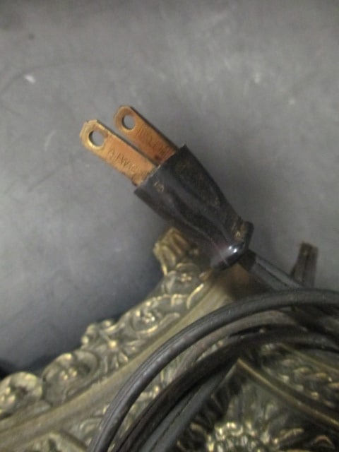 Figural Cherub Electric Banquet Lamp - 6