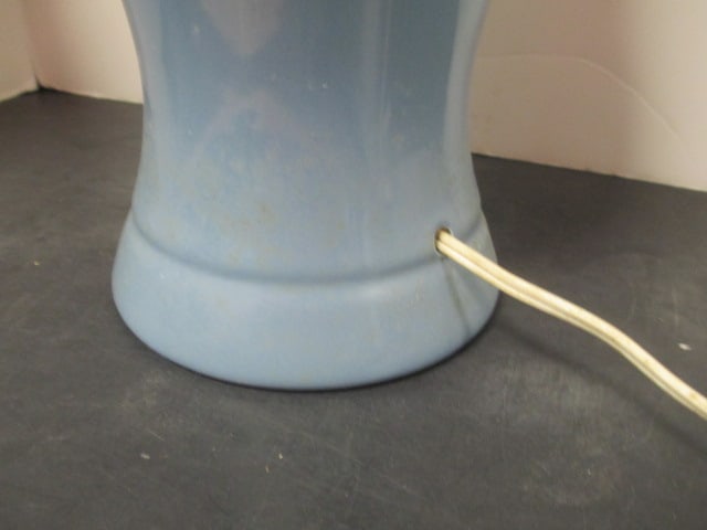 Blue Ceramic Accent Lamp - 3