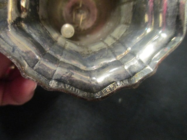 Glassware Grouping & Avon Silverplate Bell - 13