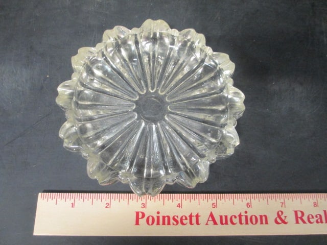 Glassware Grouping & Avon Silverplate Bell - 5