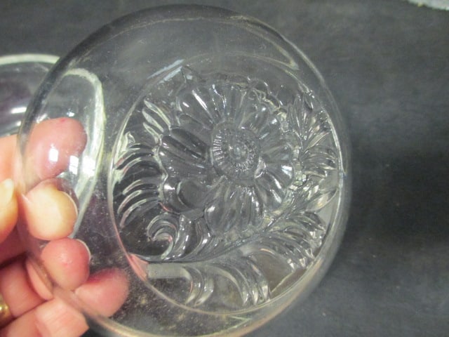 Glassware Grouping & Avon Silverplate Bell - 9