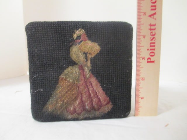 Needlepoint Door Bell Pull, Needlepoint Door Stop, - 7