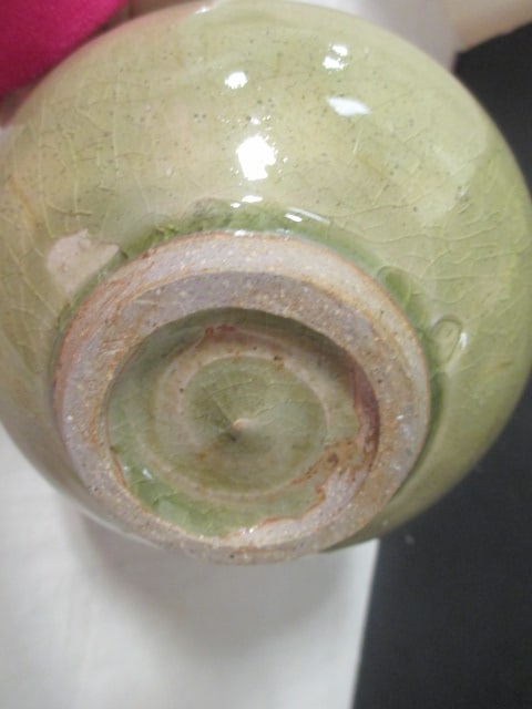 Studio Pottery Teapots w/bamboo Handle (Lot of 2) - 4