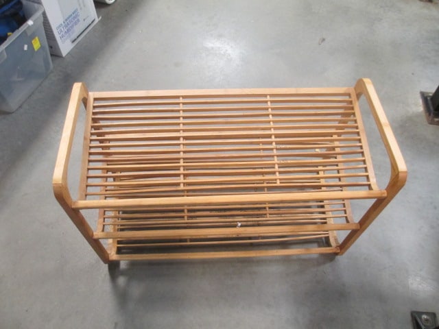 3 Tier Bamboo Shoe Rack - 3