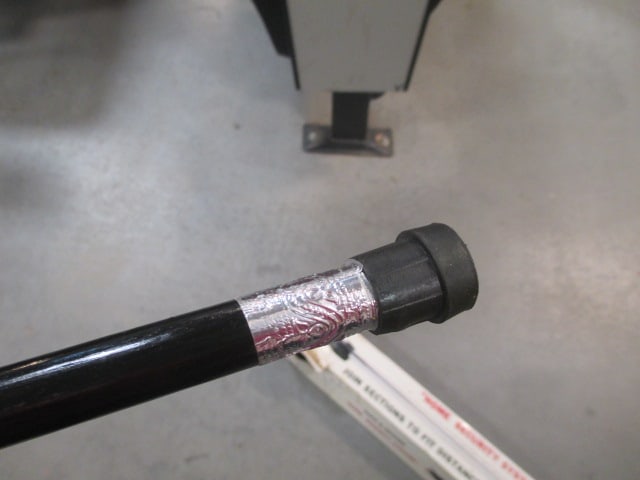 Wood Cane w/Embellishments 37" & Safe & Secure Home - 4