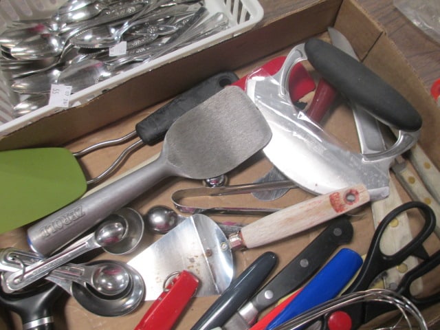 Kitchen Utensils & Misc. Flatware Grouping - 7