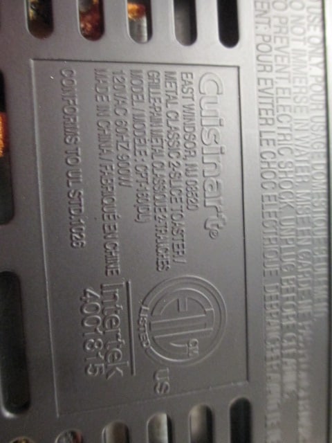 Cuisinart Waffle Maker & Cuisinart 2 Slice Wide Toaster - 4