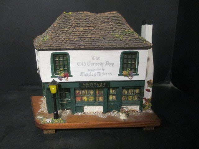 Pauline Ralph 'Old Curiosity Shop & Thatched Cottage Music Boxes - 7