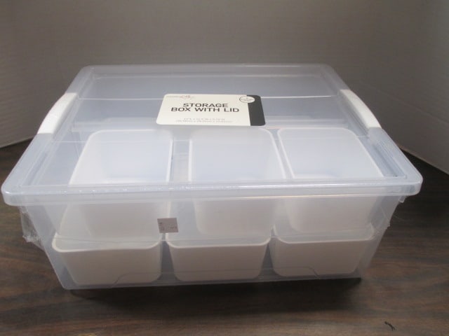Everything Mary (New) Storage Box w/Lid: 14 x 11 1/2 x 6
