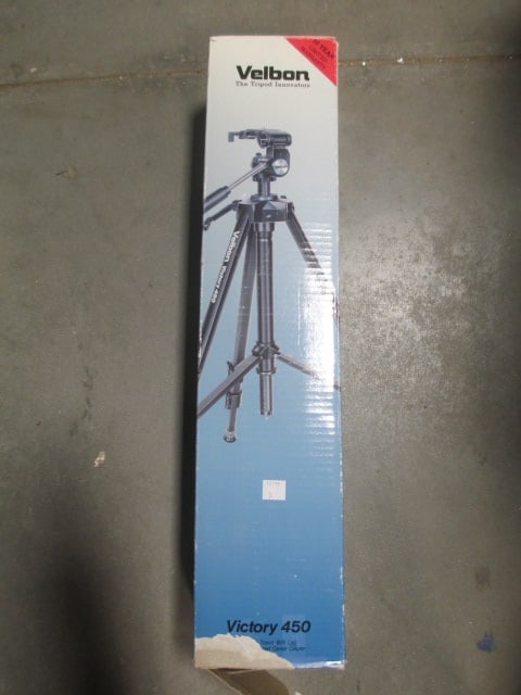 Velbon Tripod in Box: . 