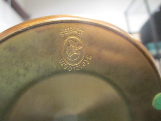 French Pump Brass Lamp - 6