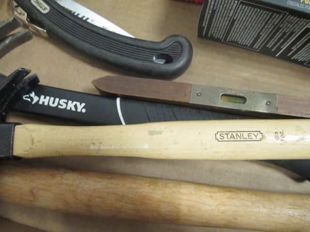 Handtools Assortment-Level, Hammers, etc. - 9