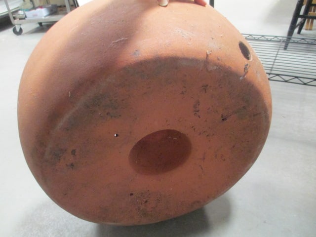 Plastic Garden Hose Pot w/Hose - 4