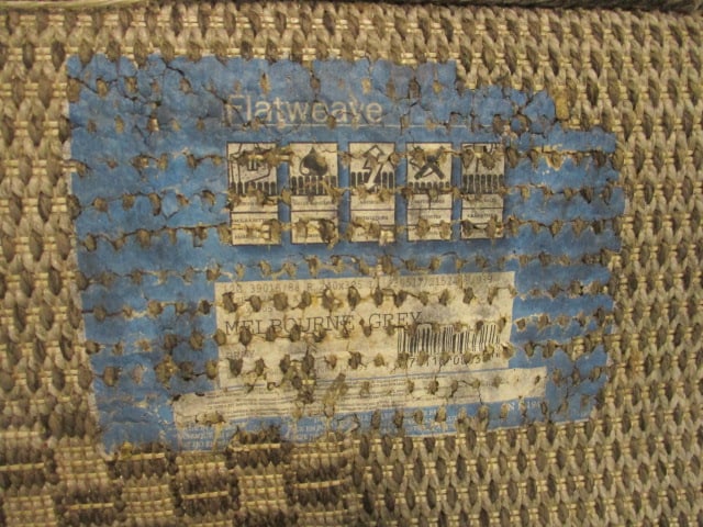 Outdoor Rug Flatweave 'Melbourne Gray' - 4