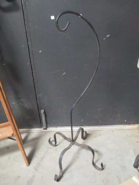 Metal Hanging Plant Stand & Set of Grill Tools - 2