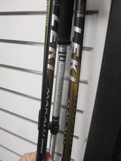 Leki (Lot of 2) Titanium Hiking Sticks & 2 REI Hiking Sticks - 3