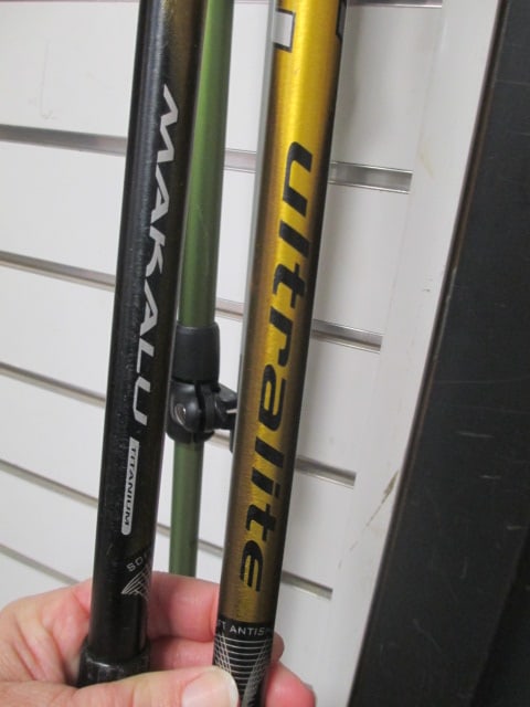 Leki (Lot of 2) Titanium Hiking Sticks & 2 REI Hiking Sticks - 4