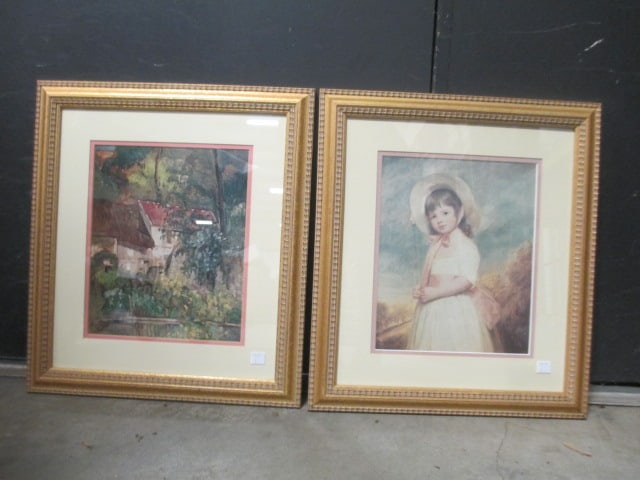 Miss Willoughby F/M Print & House of Pere Lacroix F/M Print: 16 x 18 