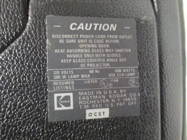Kodak Ektagraphic Slide Projector in Box - 4