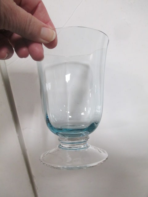 Lenox Provencial Blue Goblets (Lot of 8) - 3