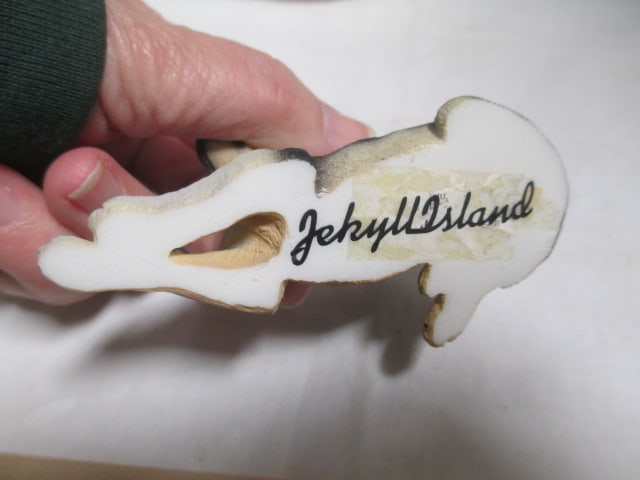 Lenox 5" Swan, Brass Ducks 2" & 3", & German Sheperd 3" - 3