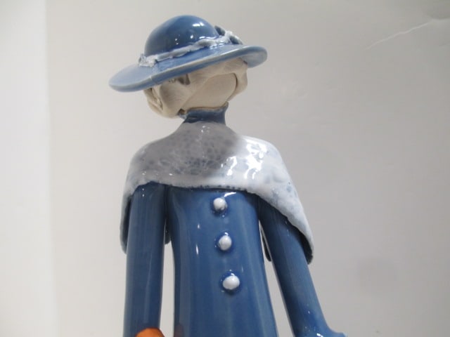 Willow Tree Welcoming Angel 8 1/2", Pottery Woman Figure 9", - 6