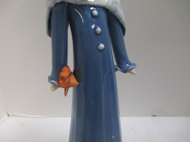 Willow Tree Welcoming Angel 8 1/2", Pottery Woman Figure 9", - 7