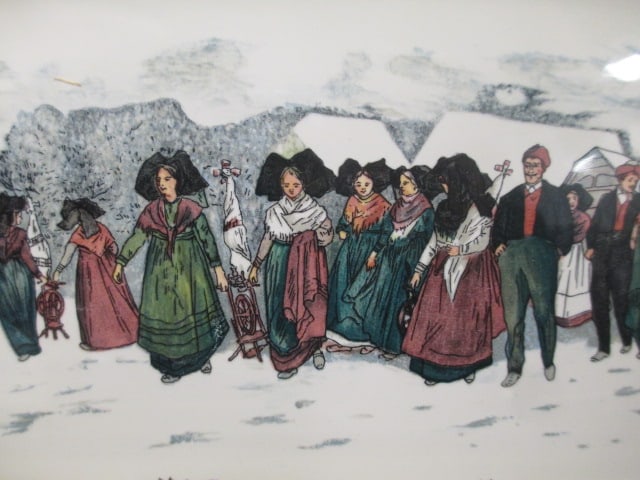 Sarreguemines Obernei Sandwich Tray (16 1/2" x 6 1/2") - 3