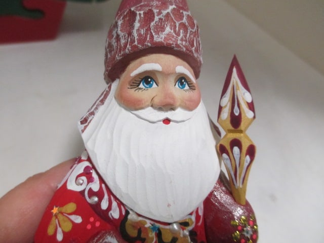 Clothtique (Lot of 2) Figures, Russian Santa Claus, Tree Puzzle - 3