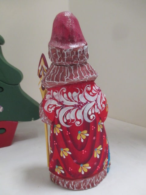 Clothtique (Lot of 2) Figures, Russian Santa Claus, Tree Puzzle - 4