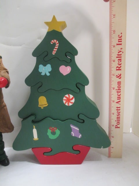 Clothtique (Lot of 2) Figures, Russian Santa Claus, Tree Puzzle - 6
