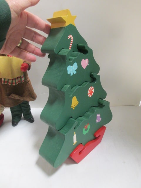 Clothtique (Lot of 2) Figures, Russian Santa Claus, Tree Puzzle - 7