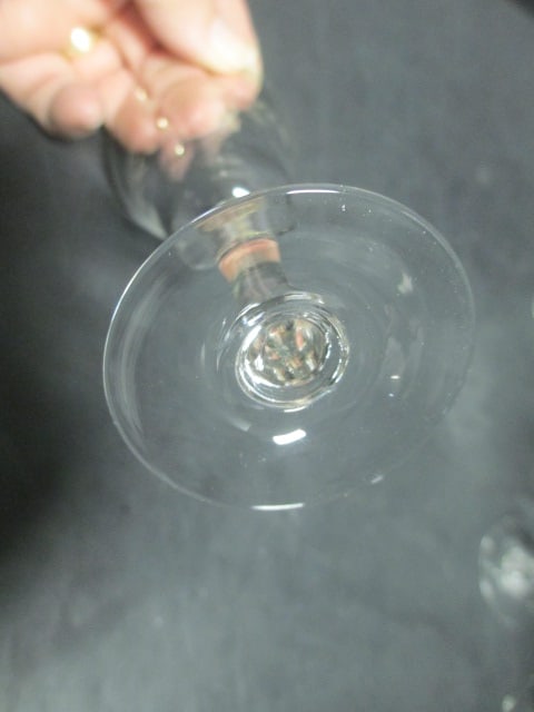 Crystal Etched Cordial Stems (Lot of 7) - 6