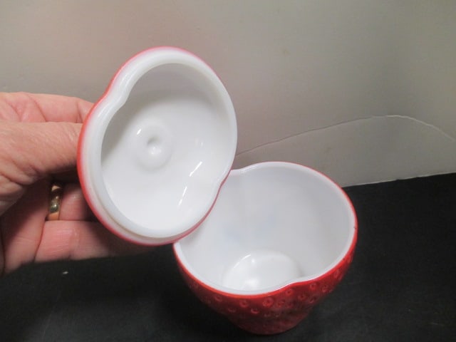 Hazel Atlas Strawberry Jam Jar - 2