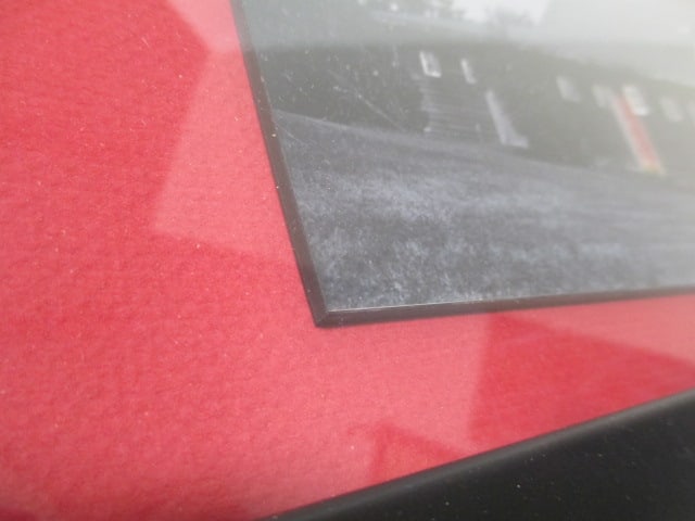 Framed Black & White Barn Photo - 5